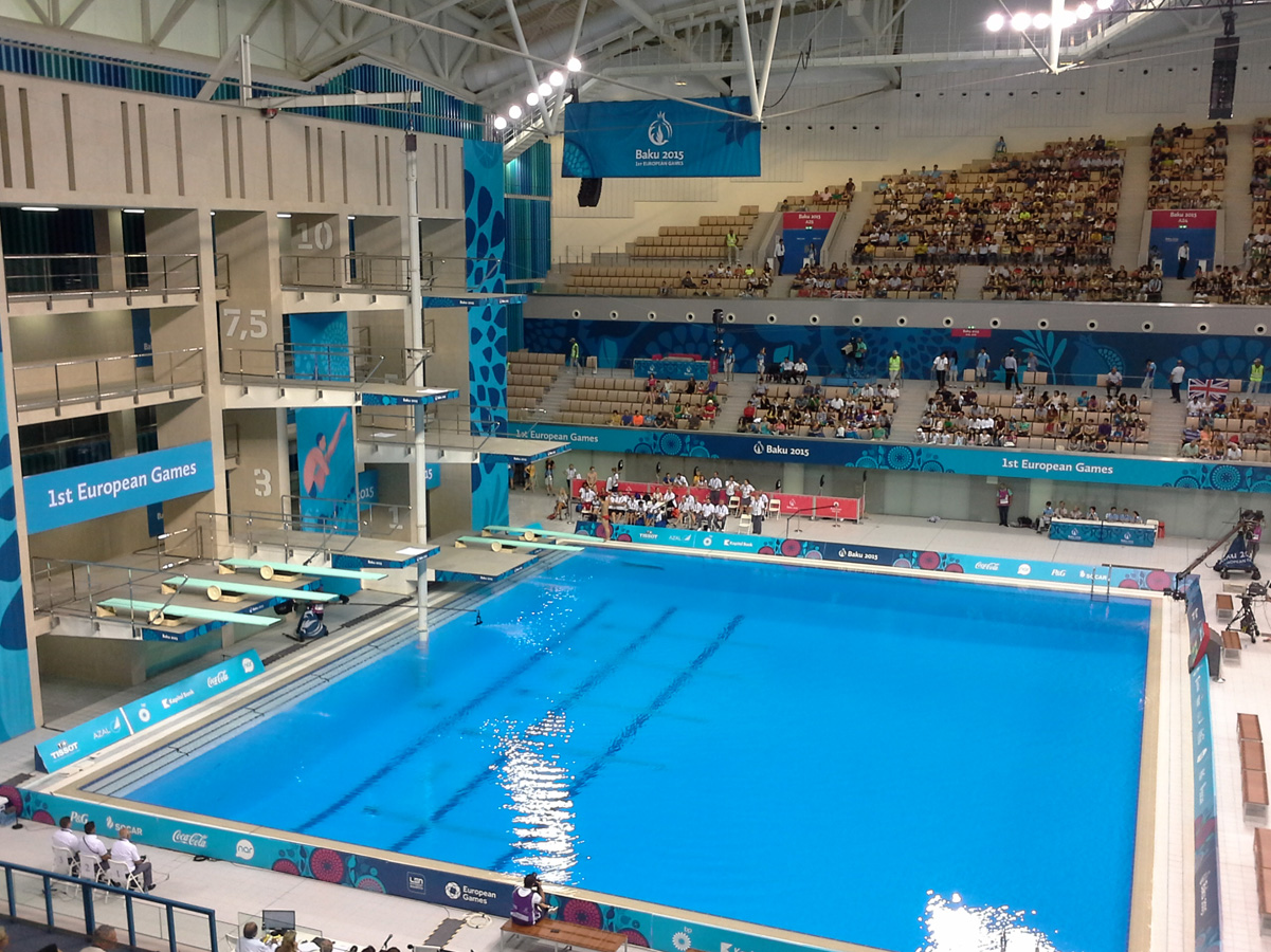 Azerbaijani athlete reaches finals in diving