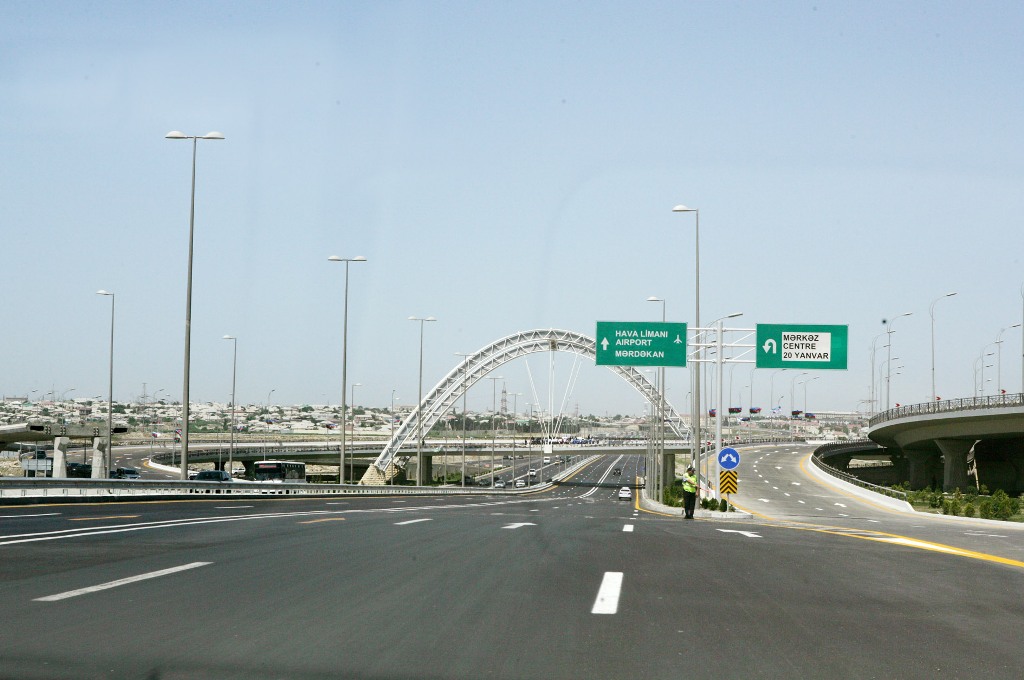 Baku roads ready for Baku 2015