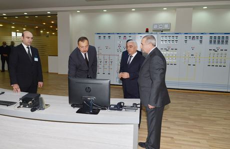 President Aliyev opens new substations and administrative buildings of Bakıelektrikshabaka company