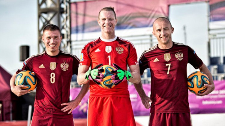 Russian beach soccer team among Baku 2015 ambassadors