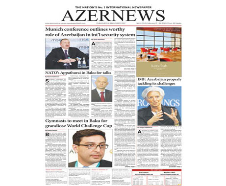 AZERNEWS releases another print issue