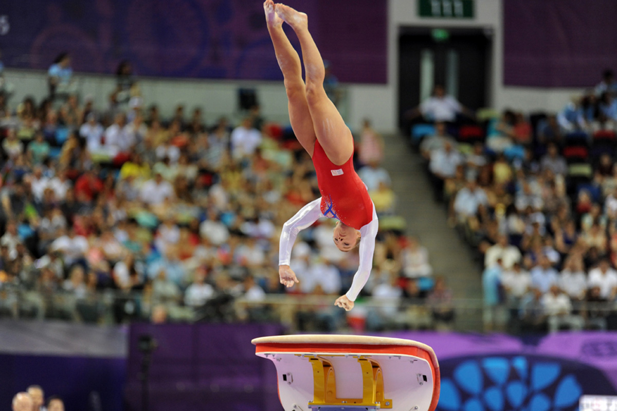 Vaulting Gymnastics