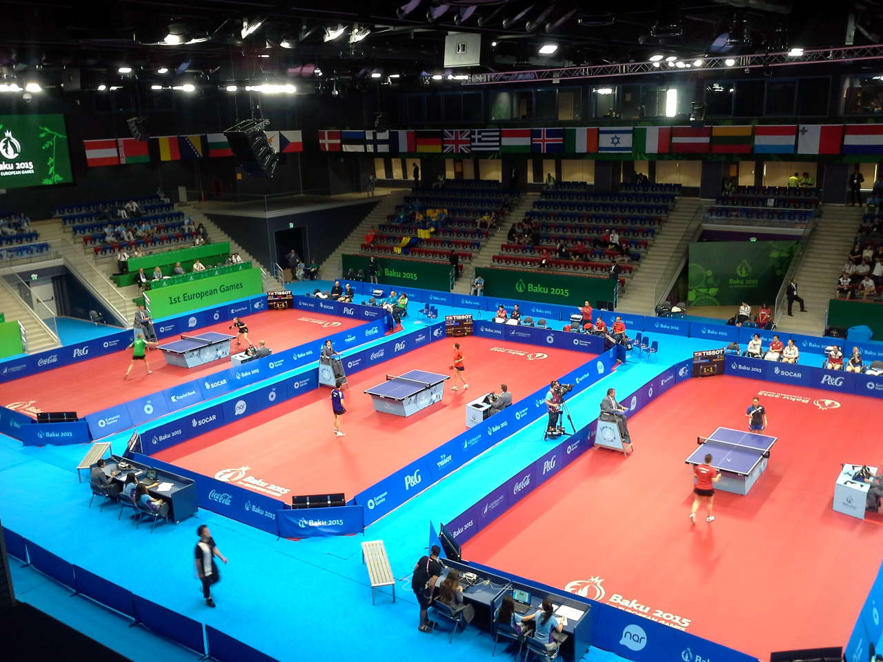 Final table tennis competitions start in Baku